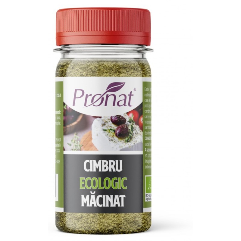 Cimbru BIO, Macinat, Pronat, 40 g