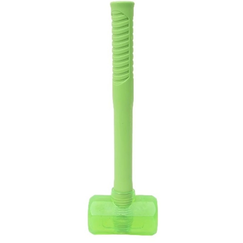 Ciocan de Silicon cu Maner din PVC, Verde, 410 g