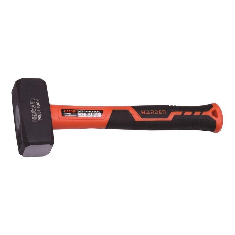 Ciocan pentru Pietrar, Coada Bicomponenta din Fibra de Sticla, Profesional, Harden, 284 mm, 2000 g