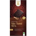 Ciocolata Amaruie BIO, 95% Cacao Sao Tome, 80 g, Gepa