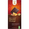 Ciocolata BIO Amaruie cu Migdale si Portocale, 100 g Gepa