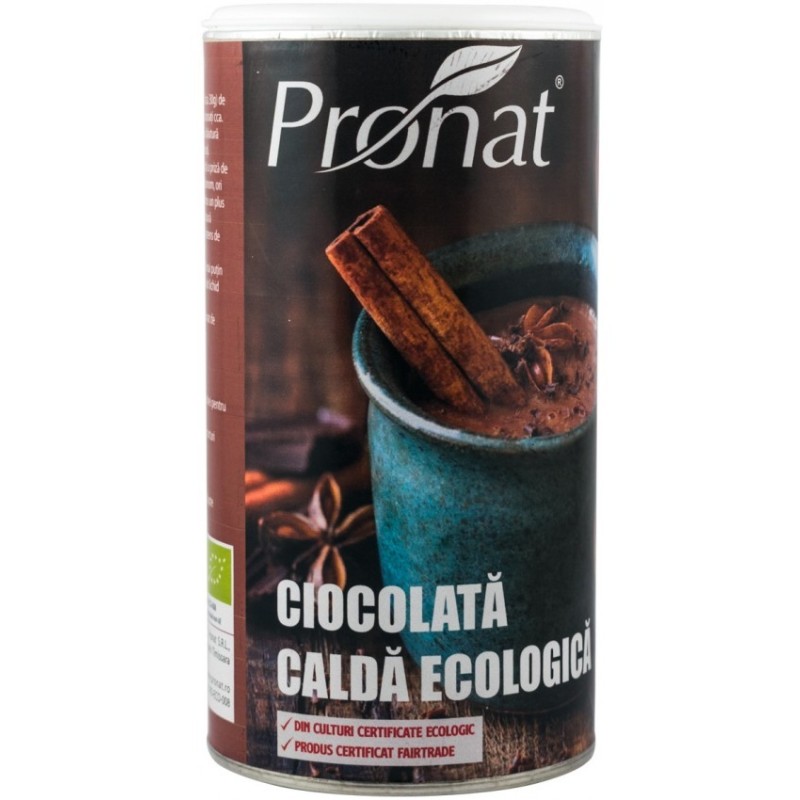 Ciocolata Calda BIO & Fairtrade, 300 g, Pronat