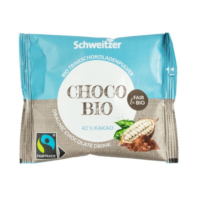 Ciocolata Calda Bio si Fairtrade, Schweitzer, 22 g