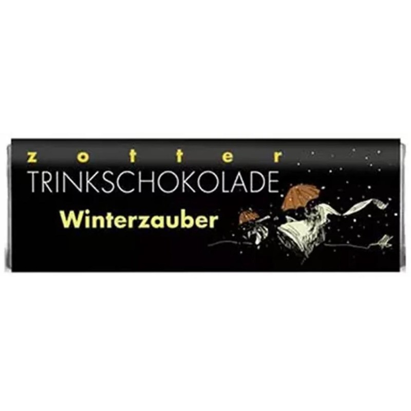 Ciocolata Calda cu Migdale, Zotter Schocolade, Cocos, Scortisoara si Portocale Magia Iernii, Fair, Vegan, Bio, 22 g