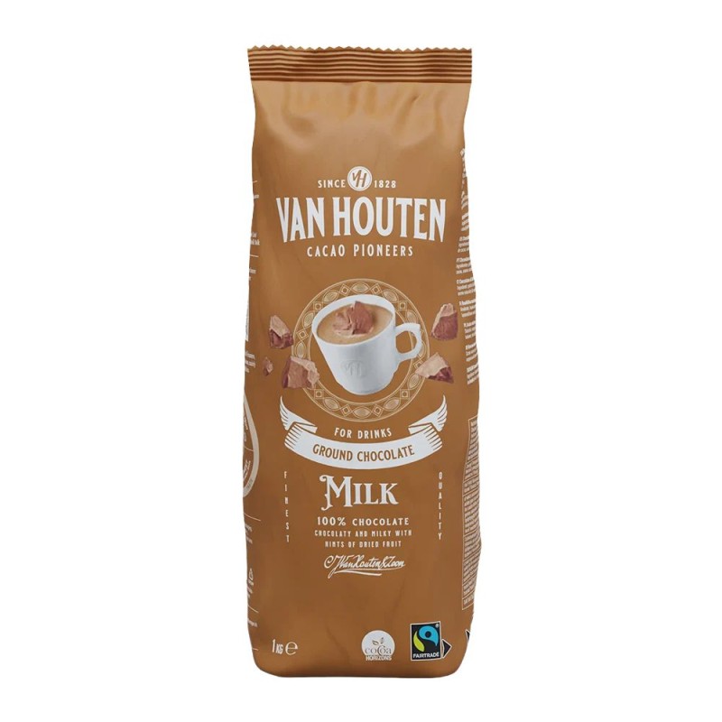 Ciocolata Calda Pudra Van Houten, Ground Milk, 1 kg