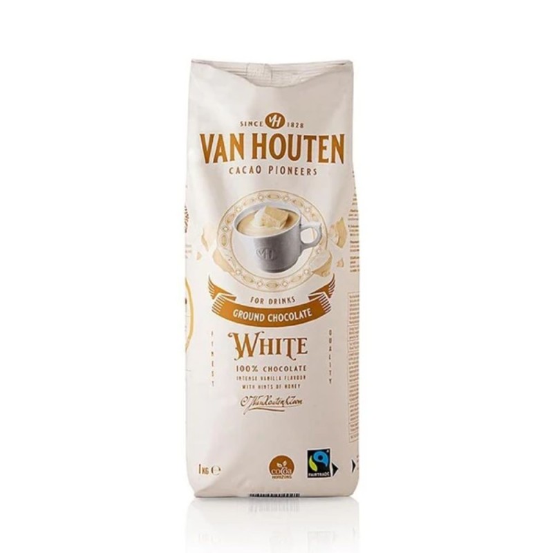Ciocolata Calda Pudra Van Houten, Ground White, 1 kg