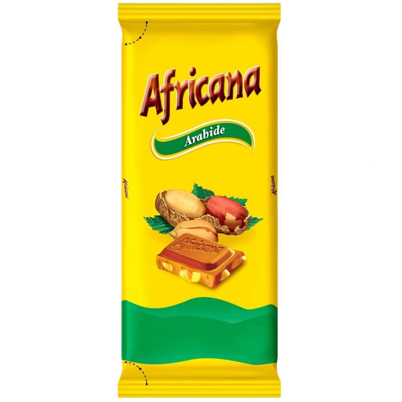 Ciocolata cu Arahide Africana, 80 g