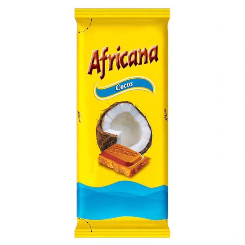 Ciocolata cu Cocos Africana, 80 g
