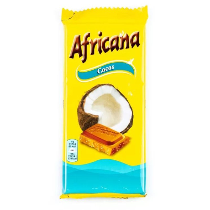 Ciocolata cu Cocos Africana, 90 g