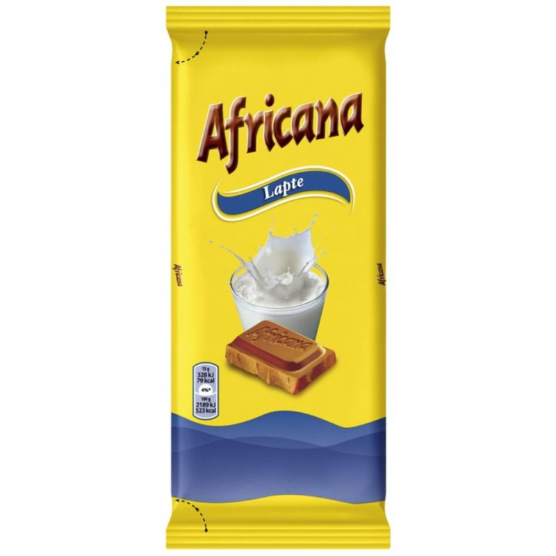 Ciocolata cu Lapte Africana, 80 g