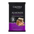 Ciocolata cu Lapte, Cachet, cu Migdale si Stafide, 300 g