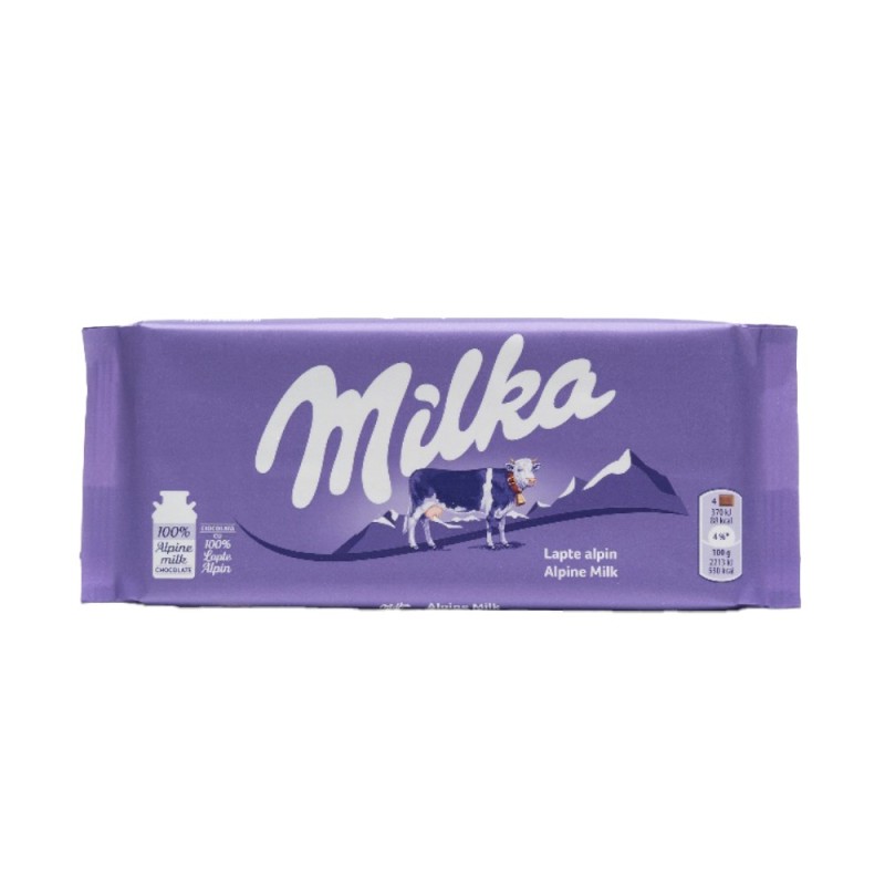 Ciocolata cu Lapte, Milka, 100 g
