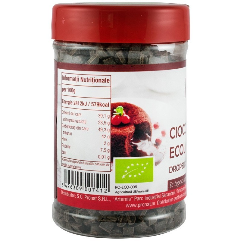 Ciocolata Fondant Bio 180 g