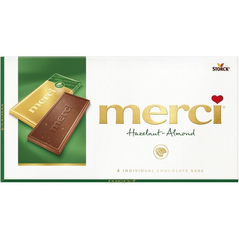 Ciocolata Merci Tableta Alune si Migdale 100 g