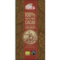 Ciocolata Neagra BIO, 100% Cacao, 100 g, Chocolates Sole