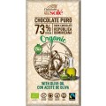 Ciocolata Neagra BIO cu Ulei Extravirgin de Masline, 100 g, Chocolates Sole