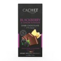 Ciocolata Neagra, Cachet, 57% Cacao, cu Mure si Ghimbir, 100 g