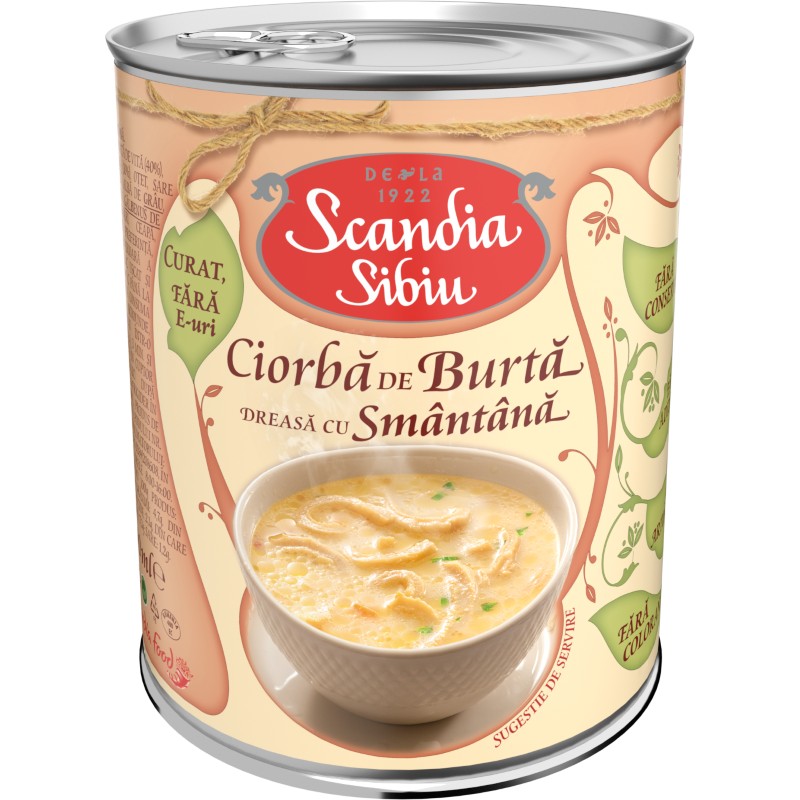 Ciorba de Burta Dreasa cu Smantana, Scandia Sibiu, 2 kg