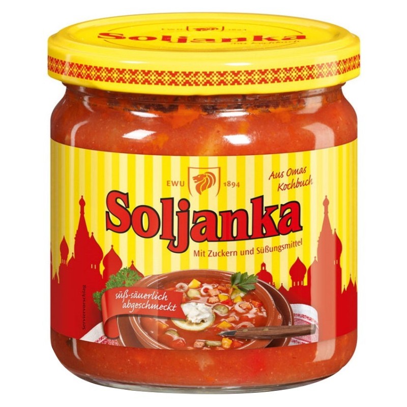 Ciorba Dulce Acrisoara cu Carne, Soljanka, 330 ml, Harzer