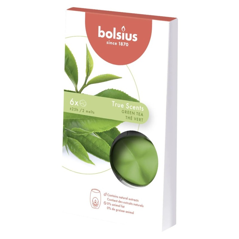 Cipsuri din Parafina Parfumata - Ceai Verde - 6 Buc