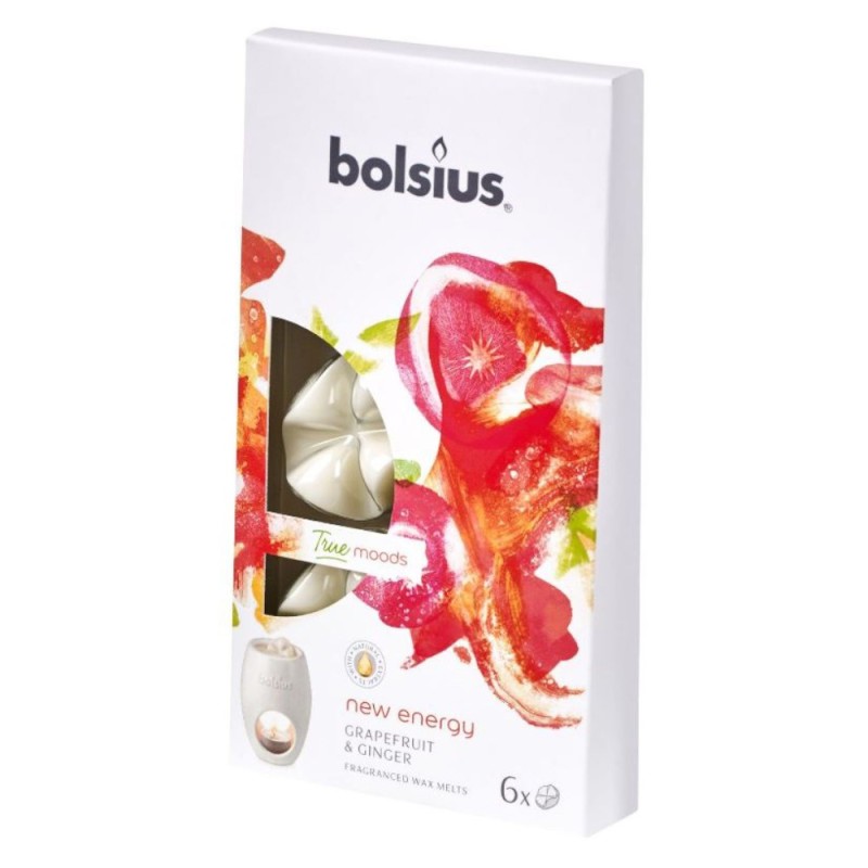 Cipsuri din Parafina Parfumata, Grepfrut si Ghimbir, 6 Bucati