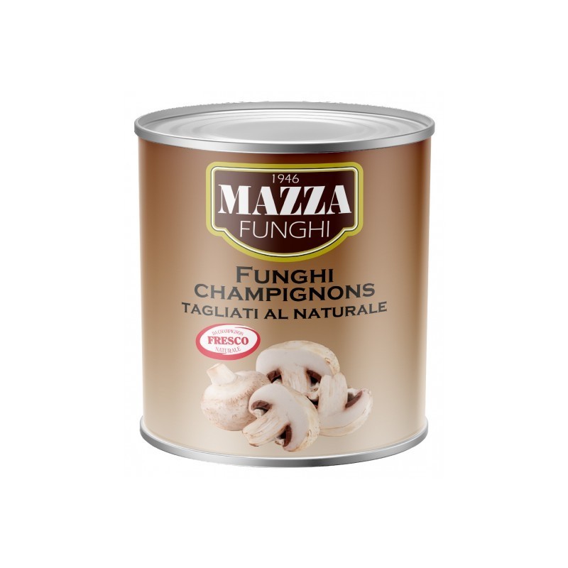 Ciuperci in Sos Natural, Mazza, 2400 g