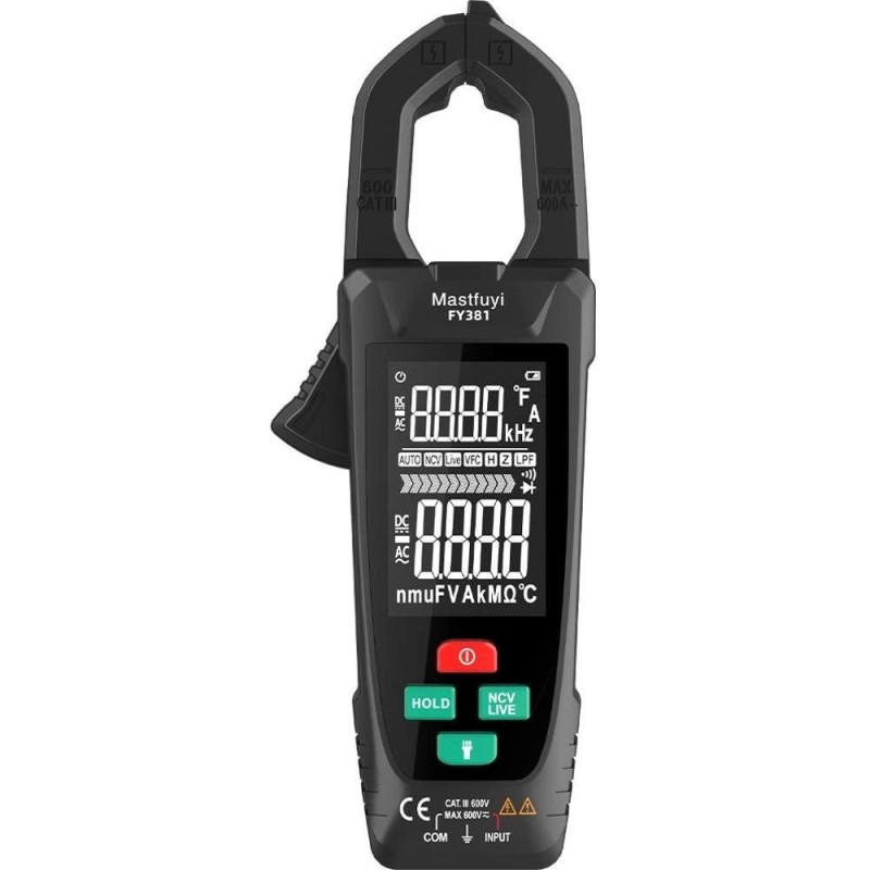 Clampmetru (Cleste Ampermetric) Digital Mastfuyi FY381