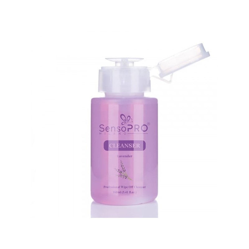 Cleanser Unghii SensoPRO Milano Lavender Cleaner, Degresant, 160 ml