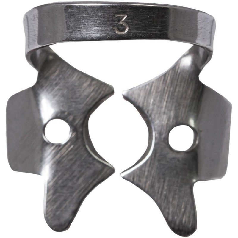 Clema pentru Diga cu Aripi, Inox, 3, Molari Inferiori, Prima