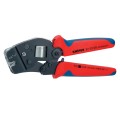 Cleste de Sertizare Frontala cu Auto-reglare pentru Pini Terminali, L 190 Mm, Capacitate 0.08 - 10 Mm2, Awg 28 - 7
