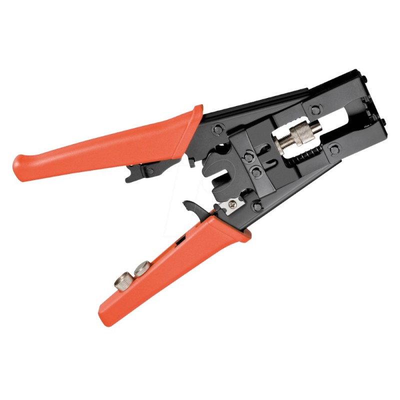 Cleste de Sertizat cu Compresie pentru F-, Iec-, Bnc- si RCA 600Fixpoint