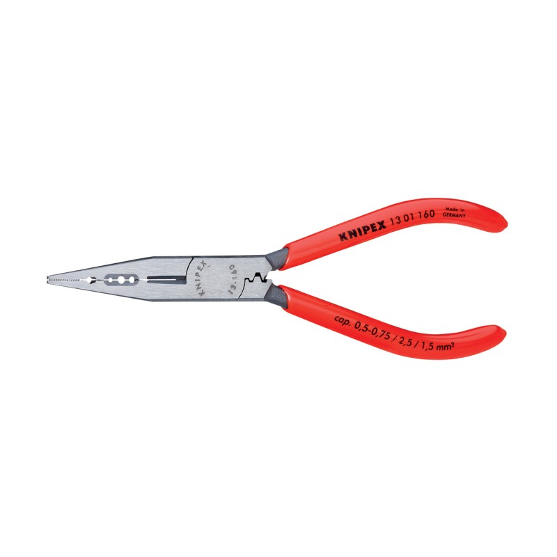 Cleste Dezizolator pentru Electricieni, cu Manere cu Mansondin Plastic, 160 mm, Dezizolare Diametru 0.5, 0.75, 1.5, 2.5 mm2