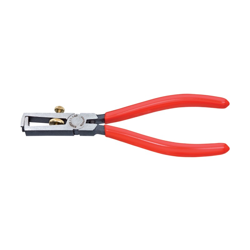 Cleste Dezizolator, Strat Protector Negru Lustruit si Manere cu Manson din Plastic, L 160 Mm, Dezizolare O 5mm / 10 Mm2 , Awg 7