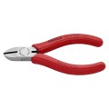 Cleste Diagonal - Knipex Clasic, cu Strat Protector Negru Lustruit si Manere cu Manson din Plastic si Arc de Revenire, L 110 Mm,
