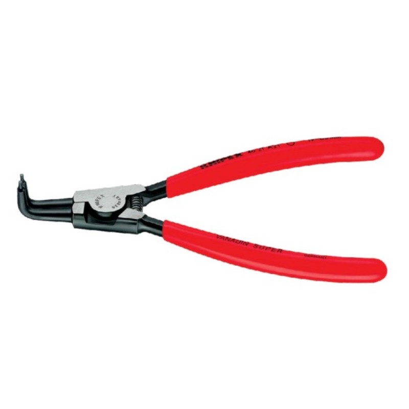 Cleste pentru Inele de Siguranta Exterioare cu Strat Protector Negru Lustruit si Manere cu Manson din Plastic, L 170 Mm, D Inel