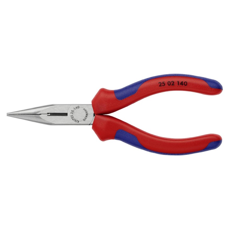 Cleste Radio cu Falci Semirotunde si Varf Ascutit, cu Strat Protector Negru Lustruit si Manere cu Manson Bicomponent, L 160 Mm,