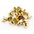 Clopotei Metalici Aurii, 10 mm