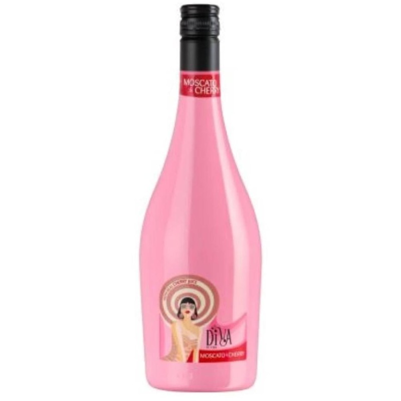 Cocktail Perlino, Diva Di Sera, Moscato, Cirese, 6% Alcool, 0.75 l