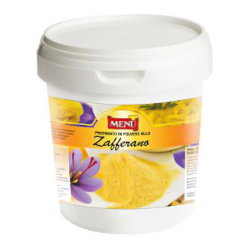 Colorant Alimentar Pulbere cu Sofran, pentru Paella si Risotto Allo Zafferano, Menu, 250 g