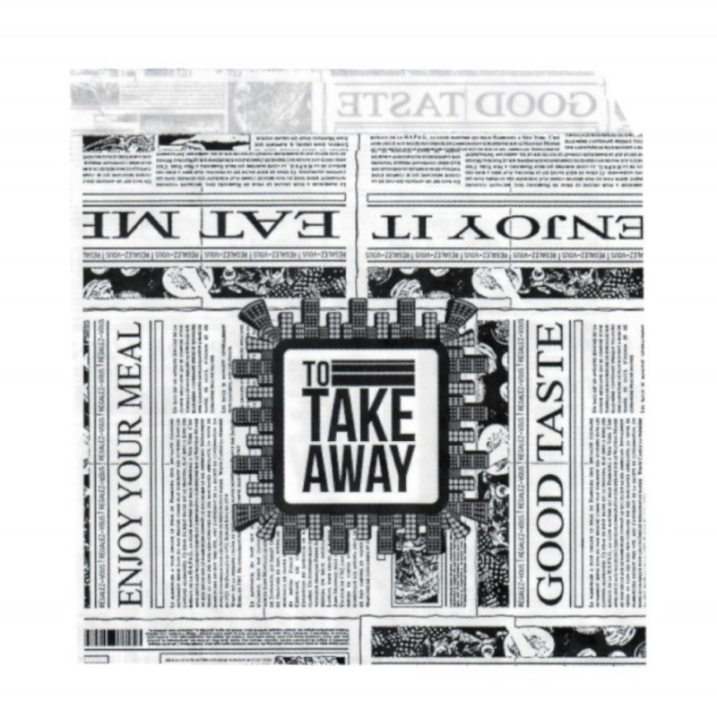 Coltar din Hartie, Model Take Away, 16.5 x 17 cm, 2000 Bucati