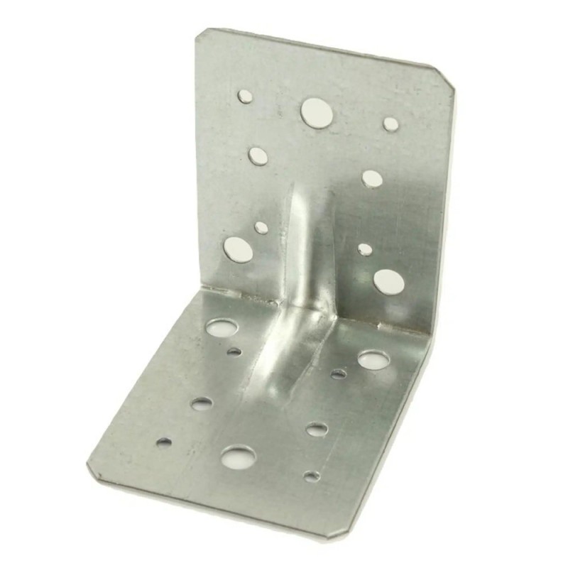 Coltar din Metal Perforat, 105 x 105 x 90 mm, Argintiu