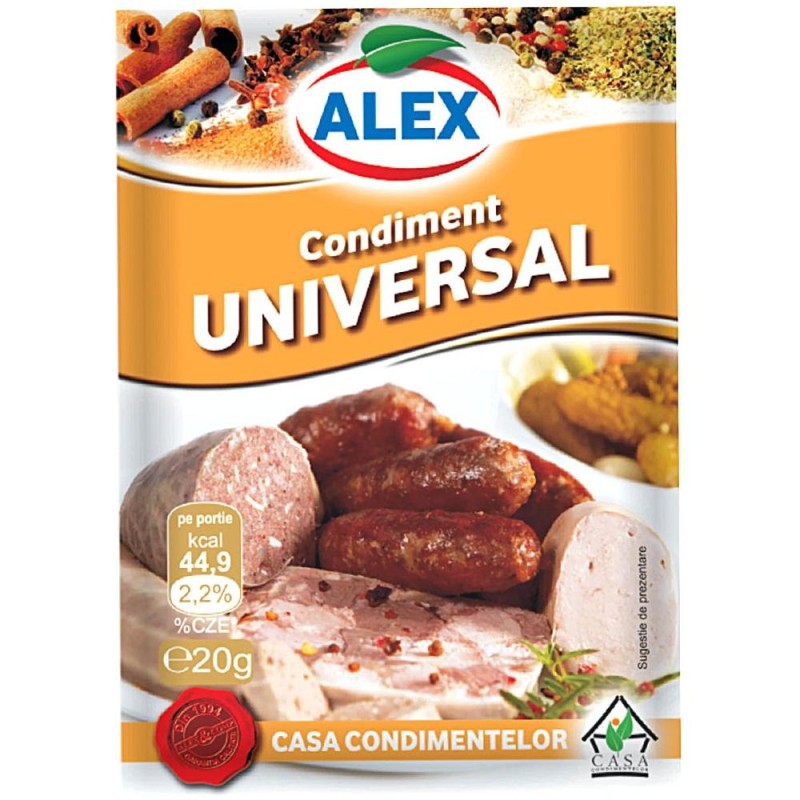 Condiment Universal Alex, 20 g