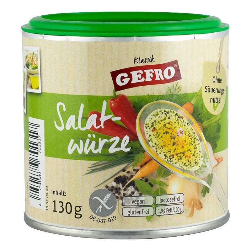 Condimente pentru Salata, Gefro, 130 g