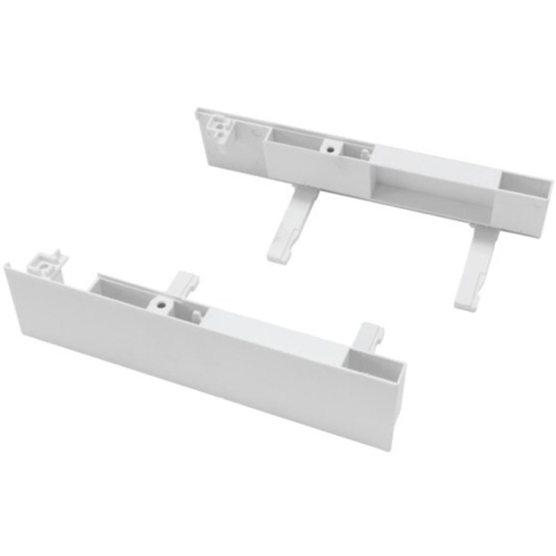 Conector Panel Frontal Idealbox Slim, H172 mm, Finisaj Alb
