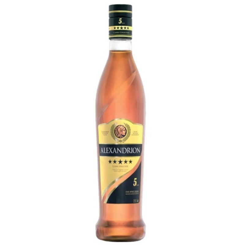 Coniac Alexandrion 5 Stele, 37.5% Alcool, 1.75 l
