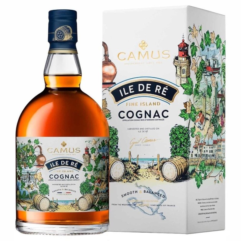Coniac Camus Ile De Re Fine Island 40% Alcool, 0.7 l