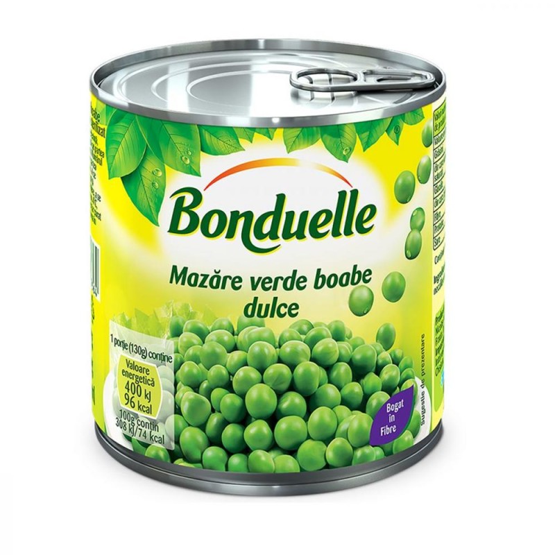 Conserva de Mazare Bonduelle, 850 ml