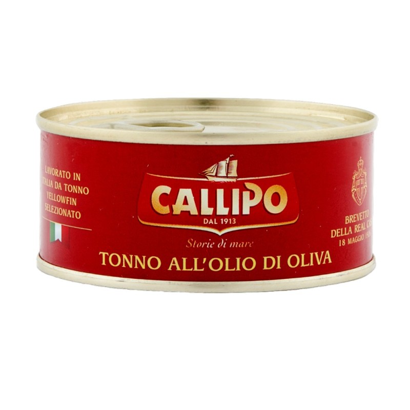 Conserva de Ton in Ulei de Masline, Callipo, 160 g