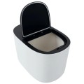 Container Hrana Stoko, Alb, 6 kg, 38.2 x 24.7 x 23 cm, M-PETS