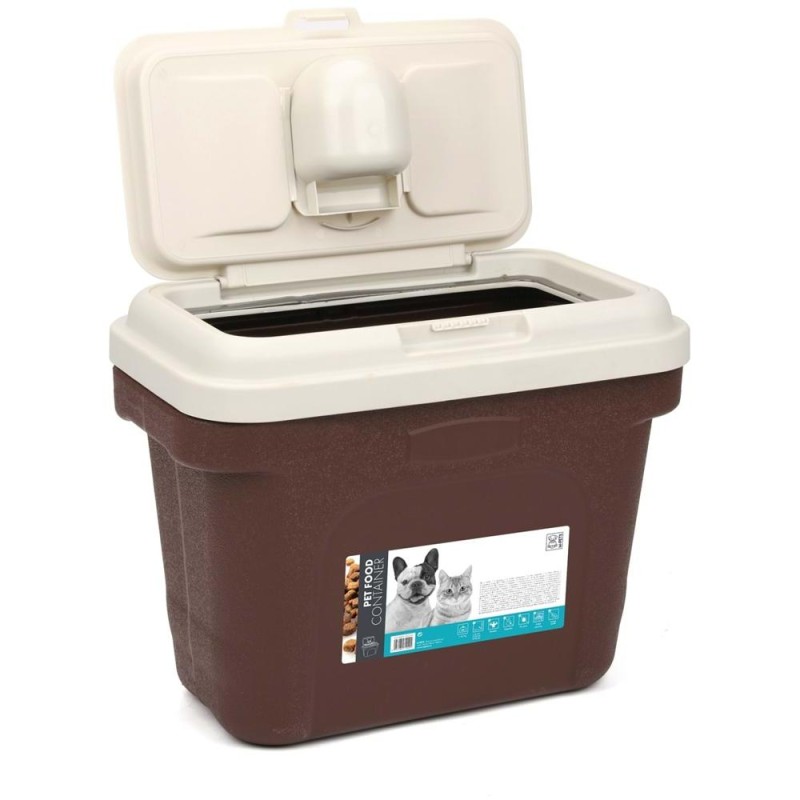 Container Plastic pentru Hrana Animale, 41 x 25 x 34 cm, 4.5 kg, M-PETS